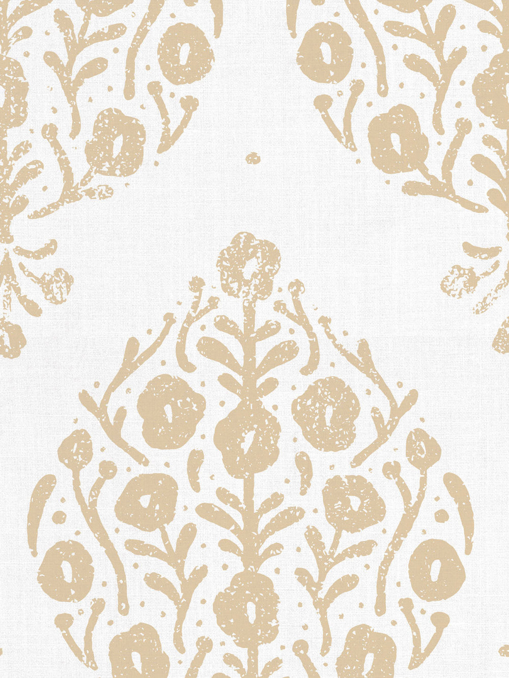 eleanor linen fabric by sugar paper honeycomb on white