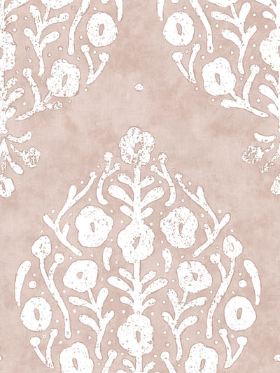 'Eleanor' Linen Fabric by Sugar Paper - Rose