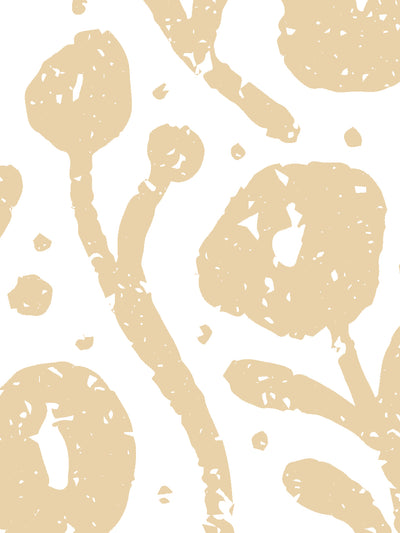 'Eleanor (White Ground)' Wallpaper by Sugar Paper - Hay