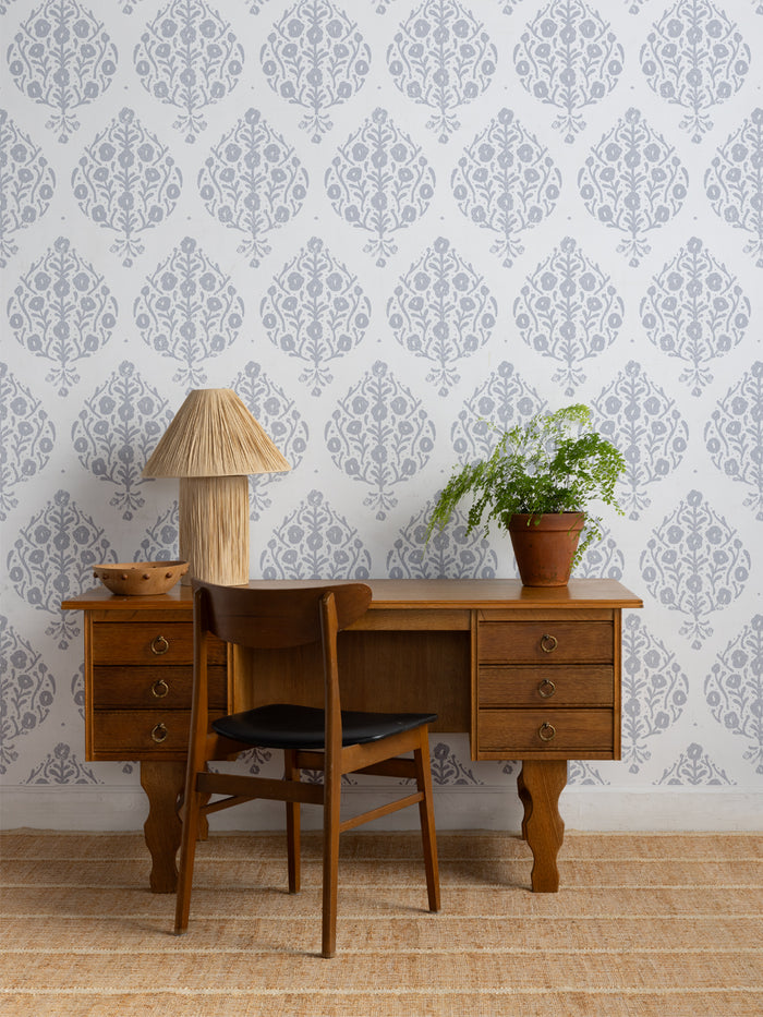 'Eleanor (White Ground)' Wallpaper by Sugar Paper - Skylight