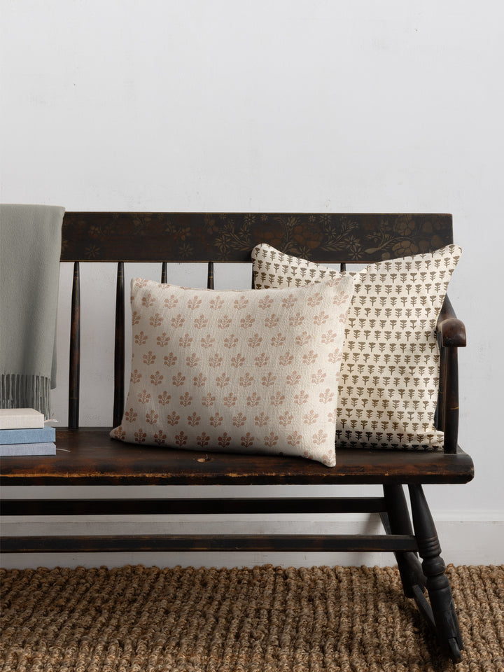 ensley linen fabric by sugar paper rose on white