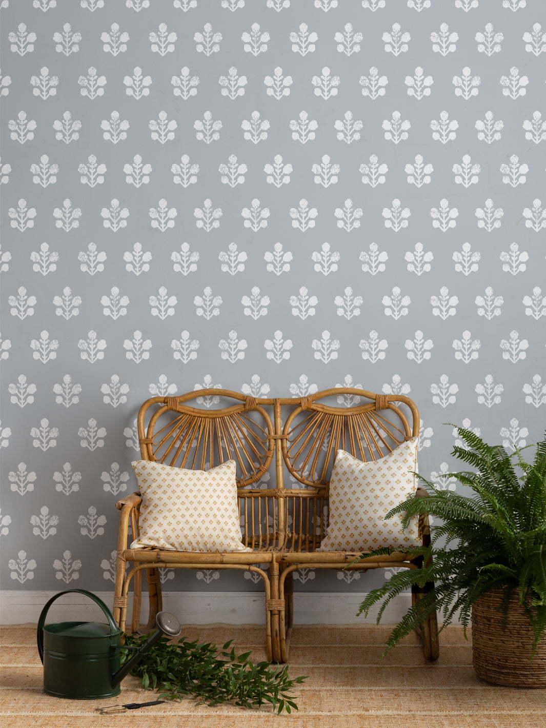 'Ensley Large' Wallpaper by Sugar Paper - Dove