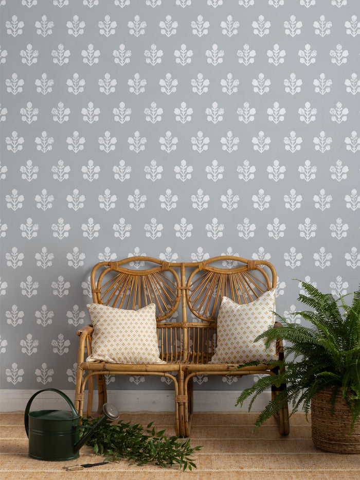 'Ensley Large' Wallpaper by Sugar Paper - Dove