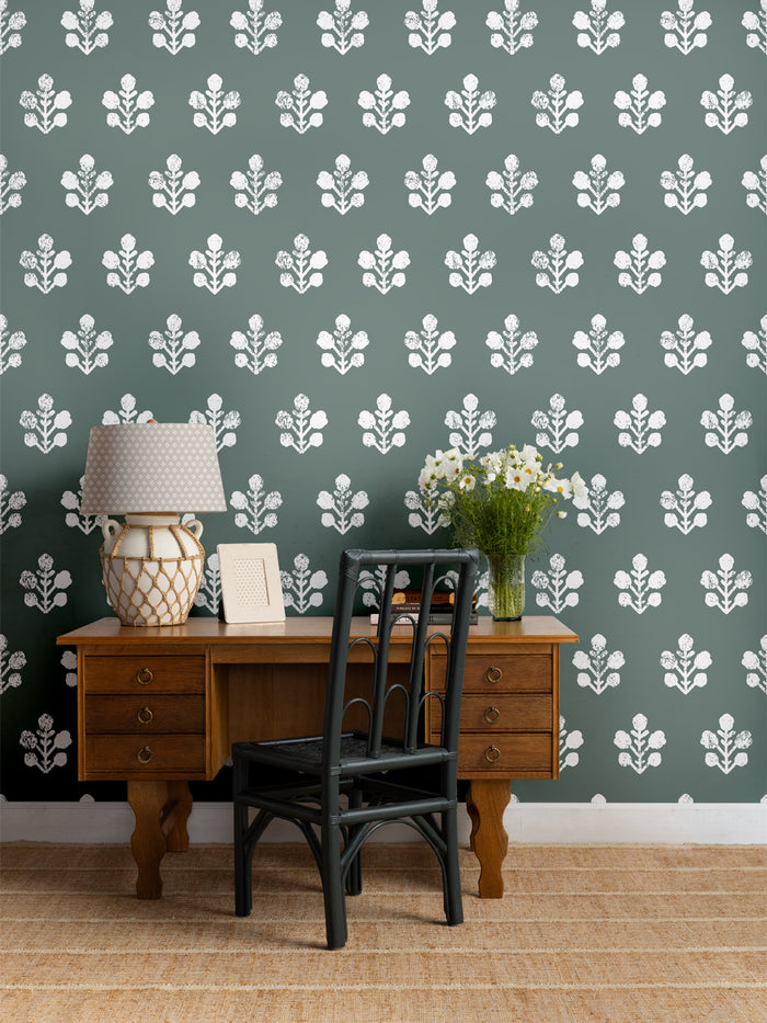 'Ensley Large' Wallpaper by Sugar Paper - Forest