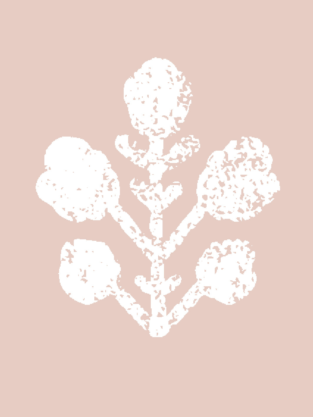 'Ensley Large' Wallpaper by Sugar Paper - Rose