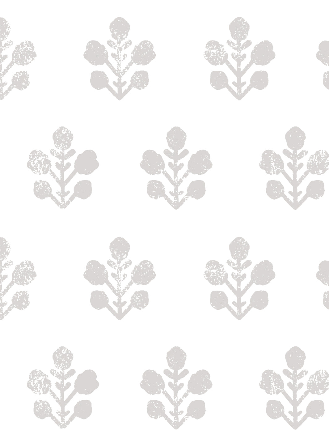 'Ensley Large (White Ground)' Wallpaper by Sugar Paper - Stone