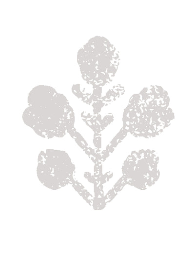 'Ensley Large (White Ground)' Wallpaper by Sugar Paper - Stone