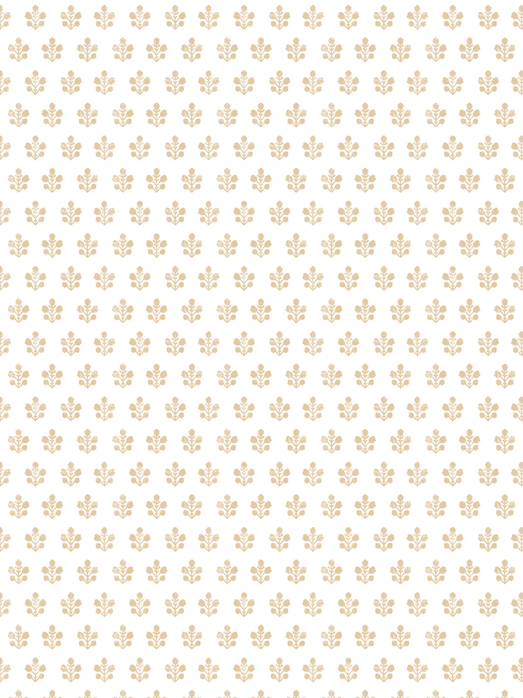 'Ensley Petite (White Ground)' Wallpaper by Sugar Paper - Honeycomb