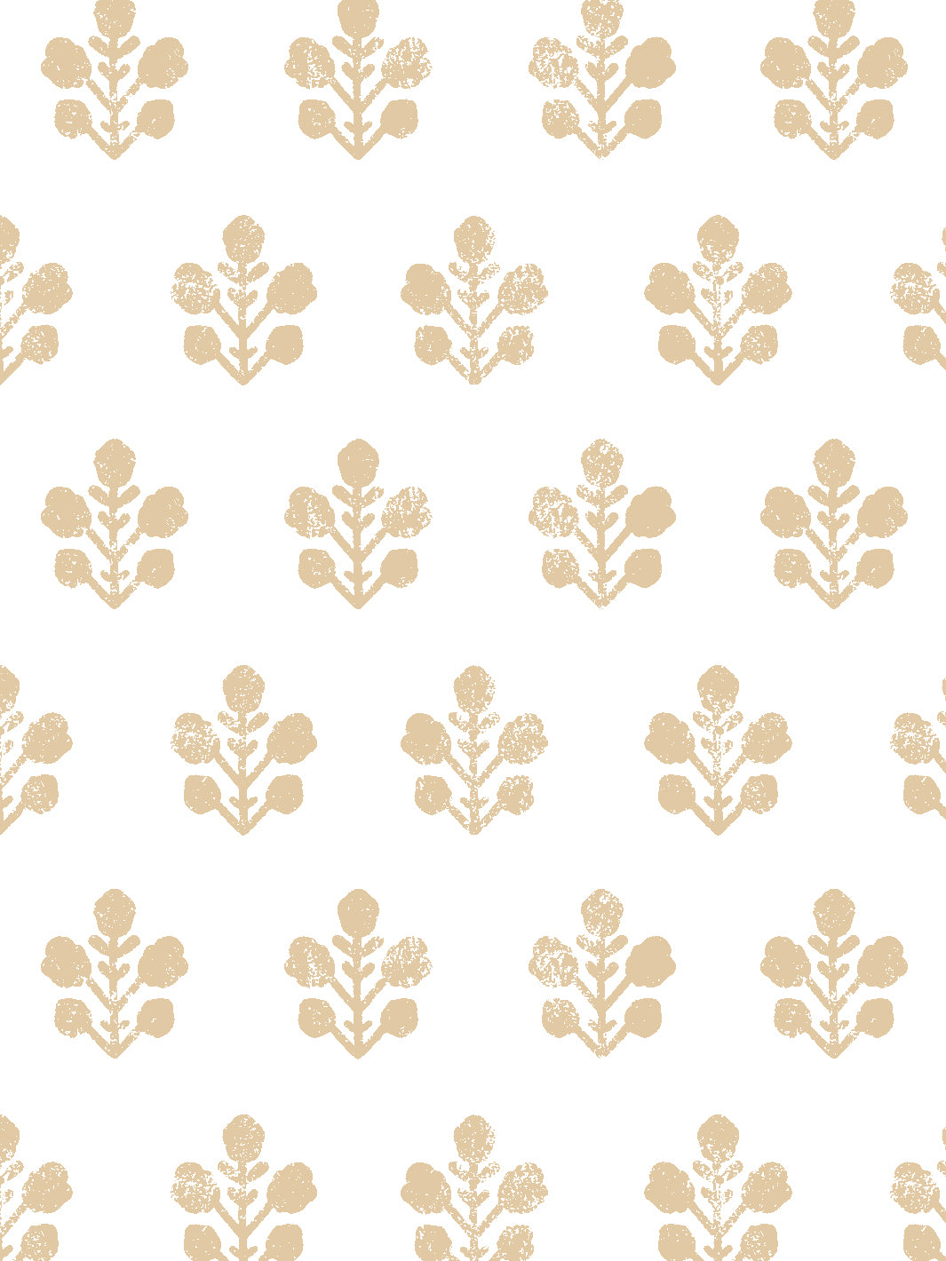 'Ensley Petite (White Ground)' Wallpaper by Sugar Paper - Honeycomb