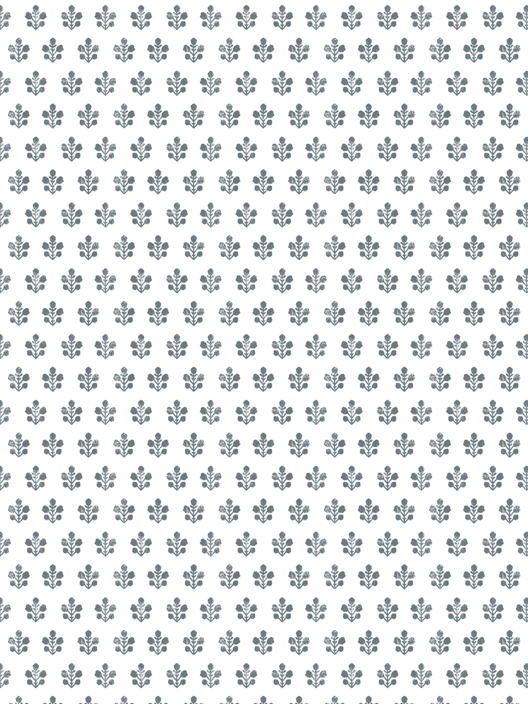 'Ensley Petite (White Ground)' Wallpaper by Sugar Paper - Ocean