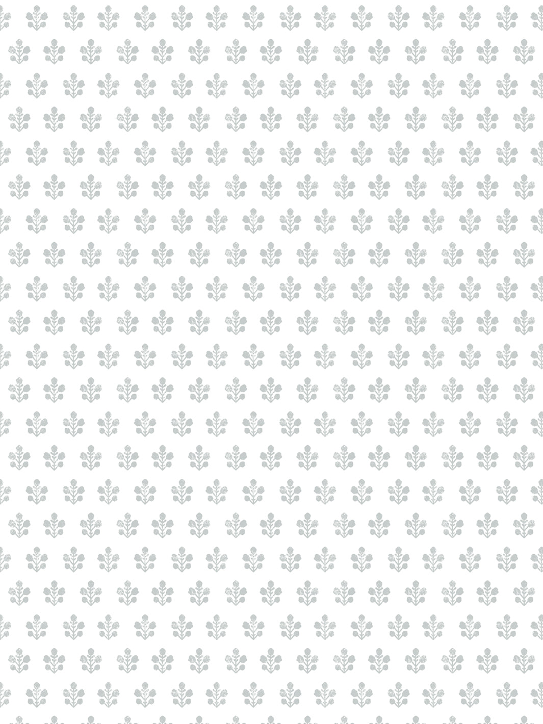 'Ensley Petite (White Ground)' Wallpaper by Sugar Paper - Silver Sage