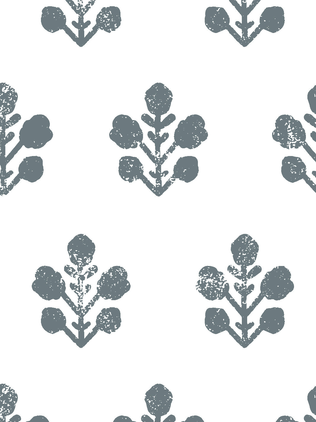 'Ensley (White Ground)' Wallpaper by Sugar Paper - Ocean