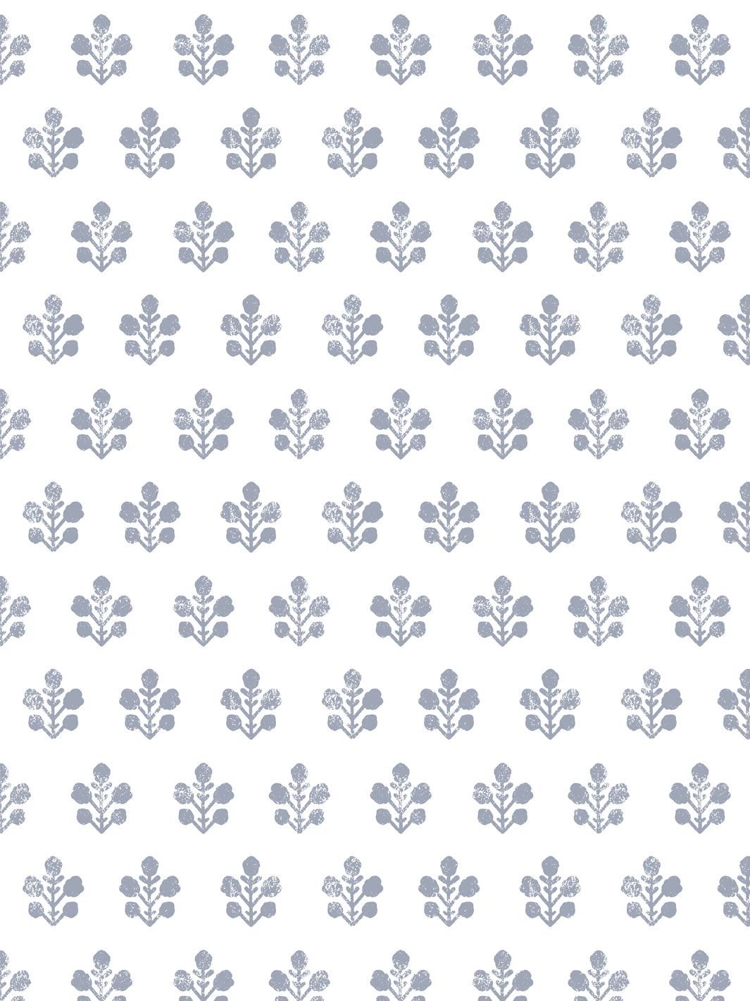 'Ensley (White Ground)' Wallpaper by Sugar Paper - Slate