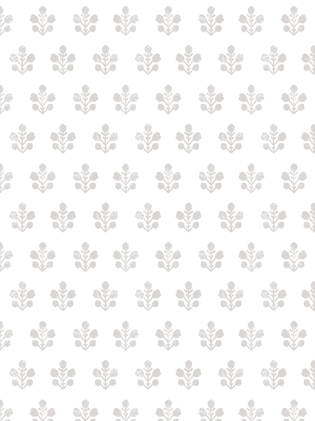 'Ensley (White Ground)' Wallpaper by Sugar Paper - Stone