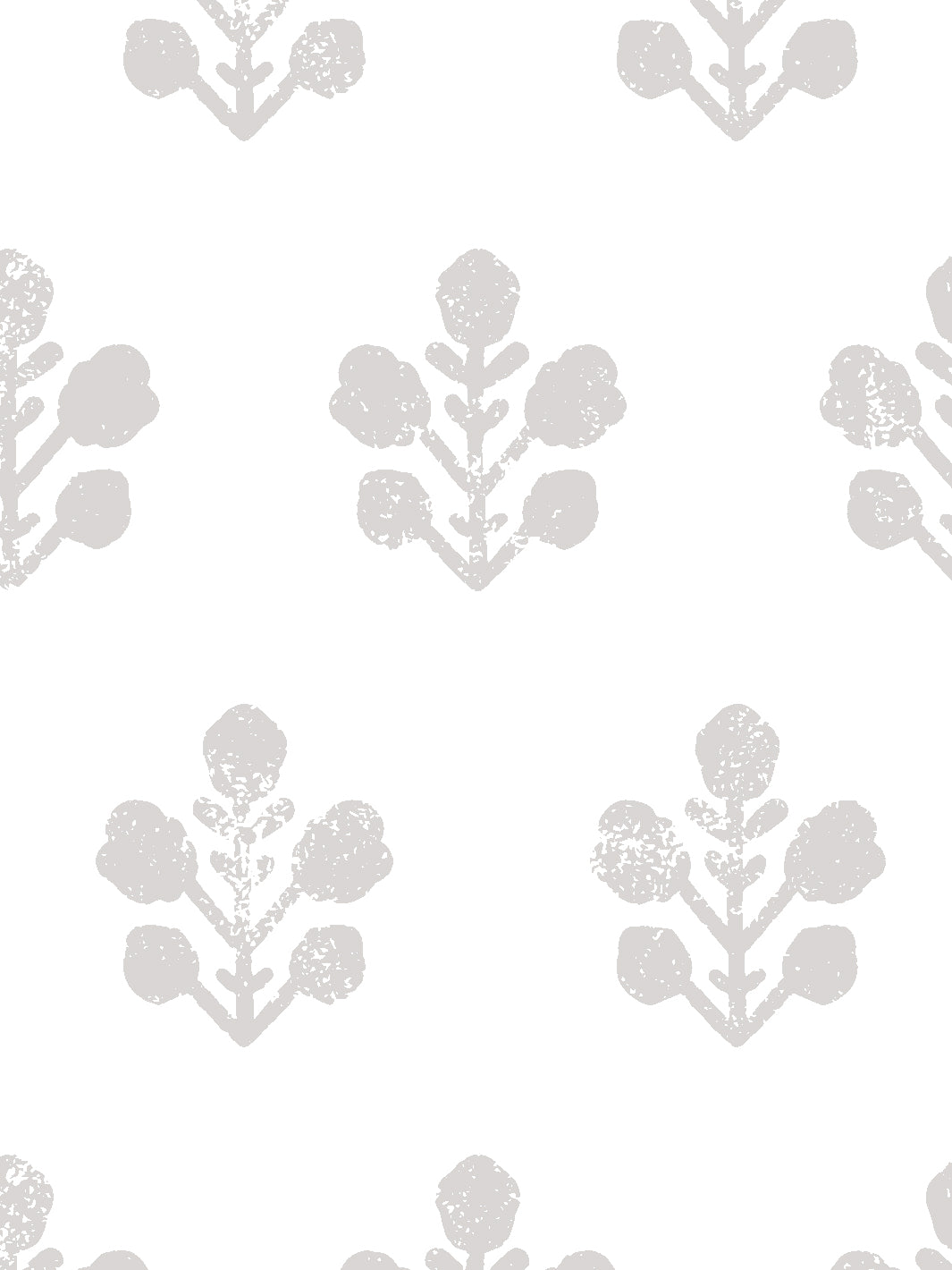 'Ensley (White Ground)' Wallpaper by Sugar Paper - Stone