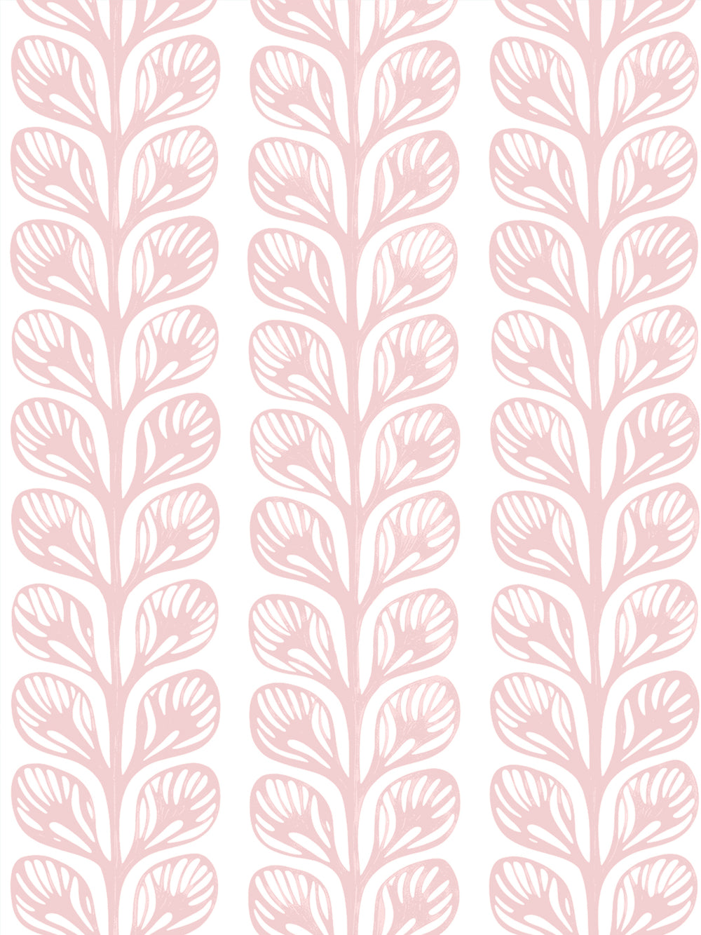 'Evergreen Stripe' Grasscloth Wallpaper by Wallshoppe - Blossom - Design