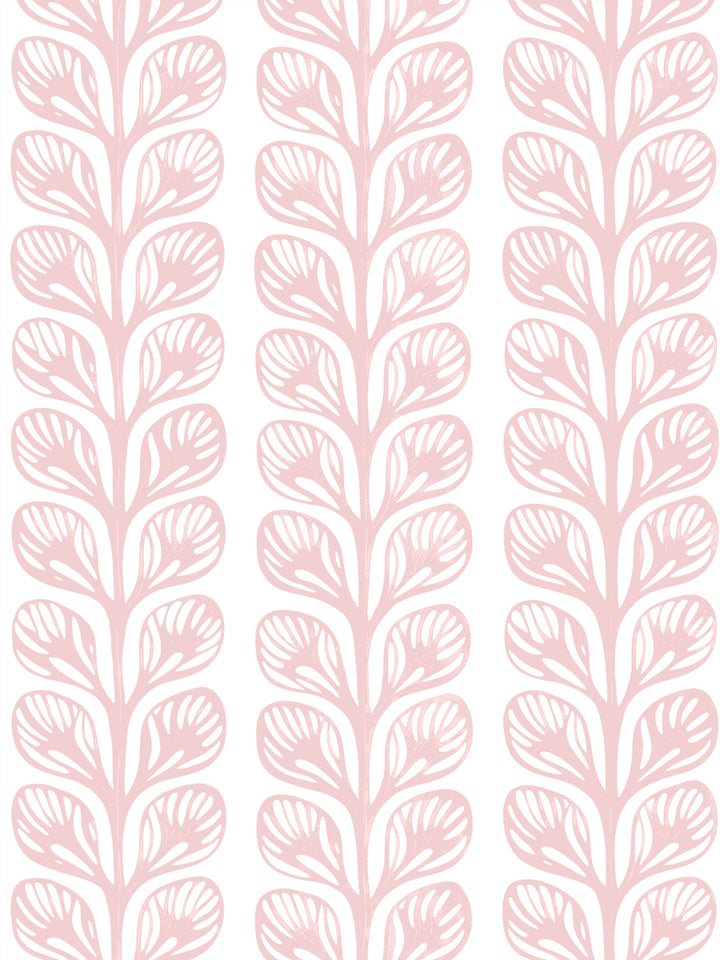 'Evergreen Stripe' Grasscloth Wallpaper by Wallshoppe - Blossom - Design