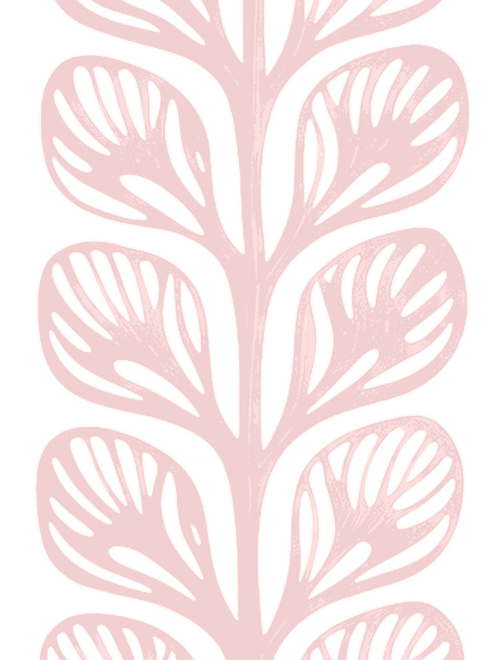 'Evergreen Stripe' Grasscloth Wallpaper by Wallshoppe - Blossom - Detail