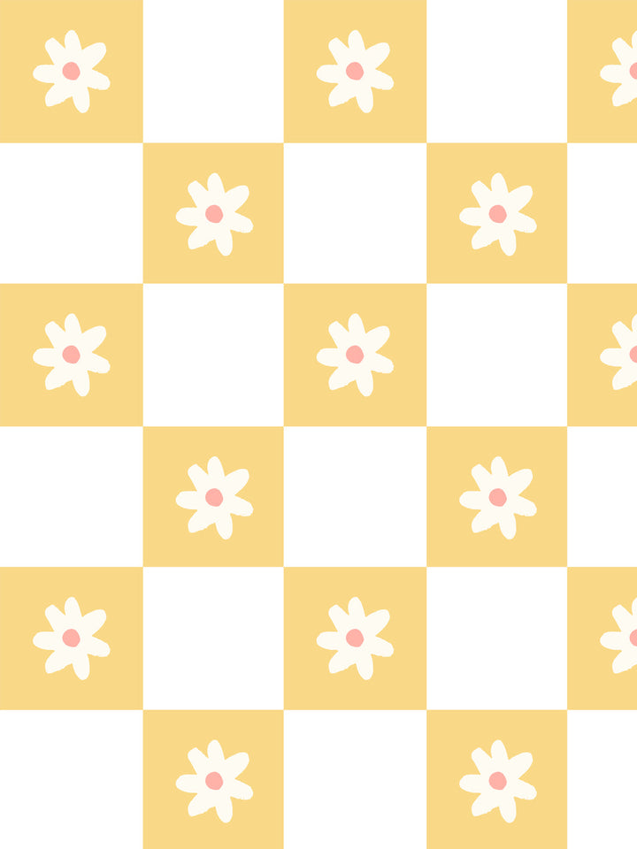 'Happy Icons' Wallpaper by Meri Meri - White