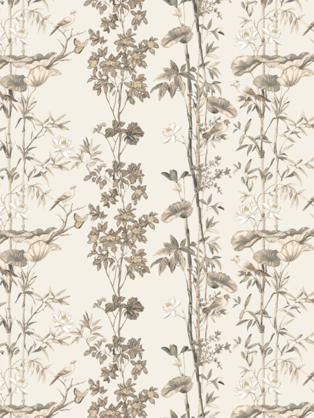 'Freedom' Wallpaper by Flint Wood & Hicks - Beige