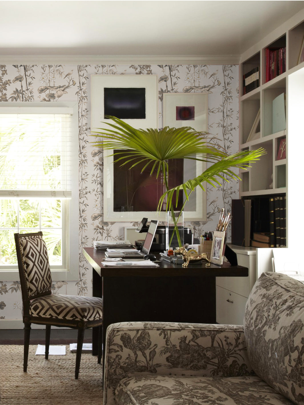 'Freedom' Wallpaper by Flint Wood & Hicks - Beige