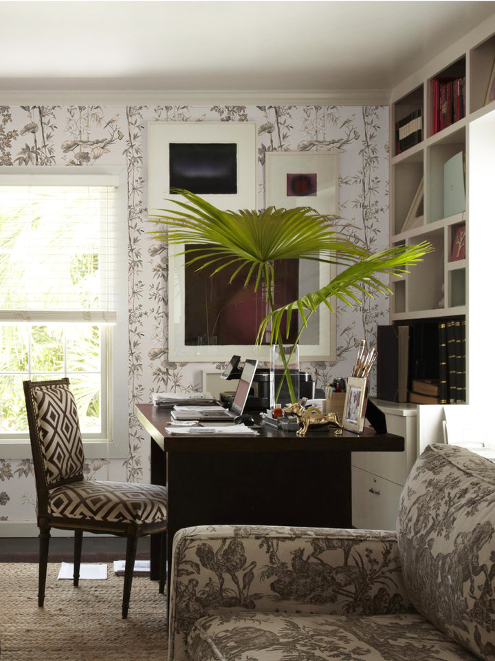 'Freedom' Wallpaper by Flint Wood & Hicks - Beige