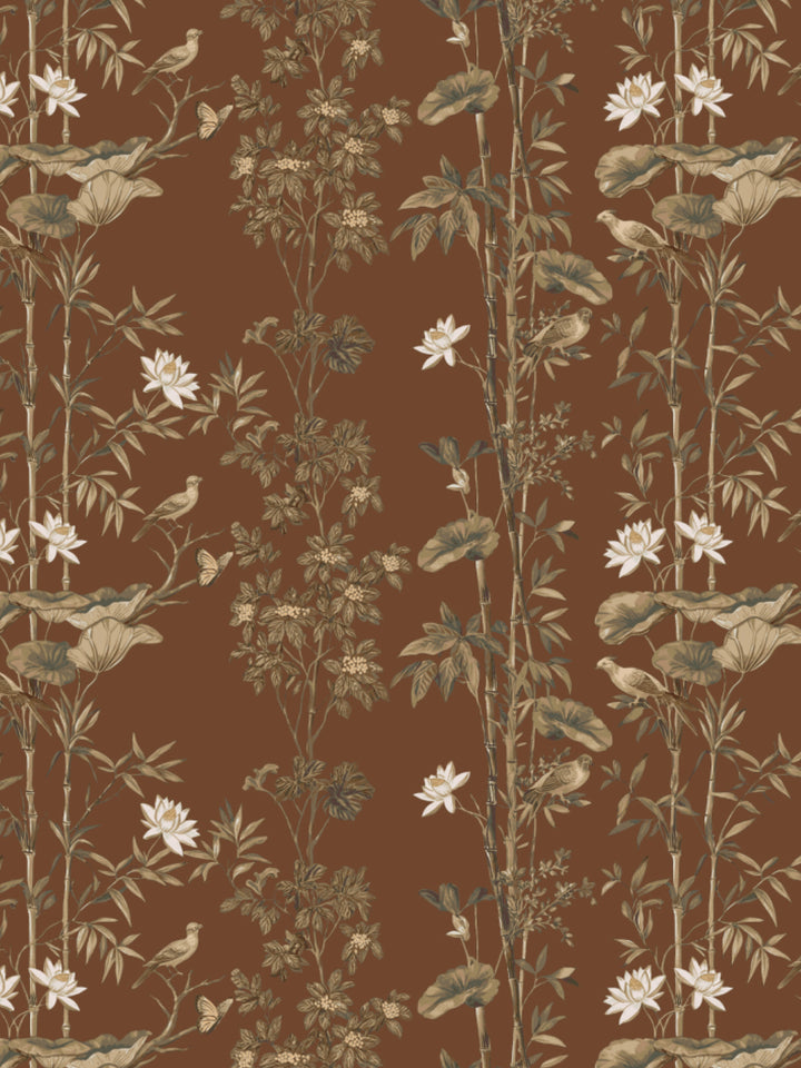 'Freedom' Wallpaper by Flint Wood & Hicks - Caramel
