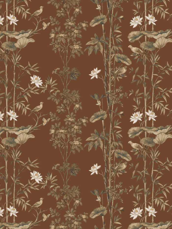 'Freedom' Wallpaper by Flint Wood & Hicks - Caramel