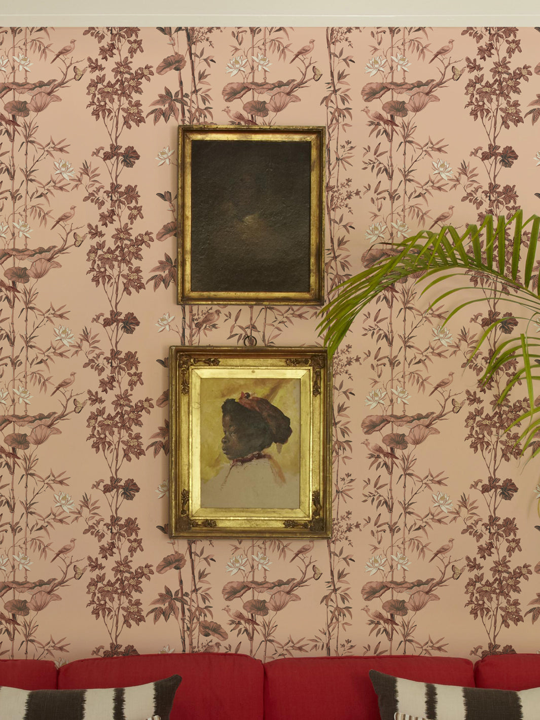 'Freedom' Wallpaper by Flint Wood & Hicks - Coral