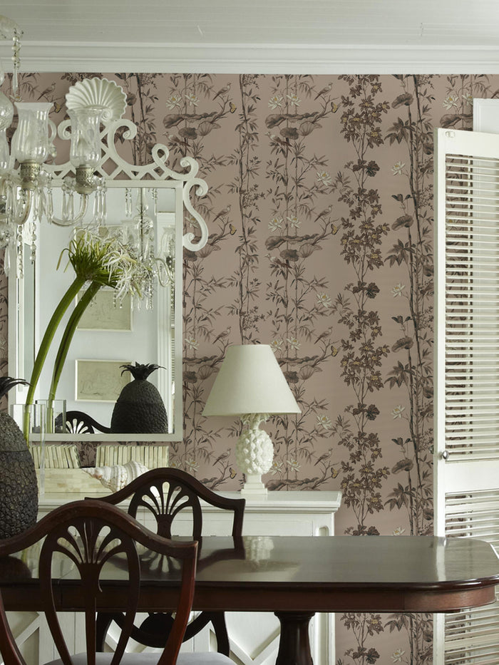'Freedom' Wallpaper by Flint Wood & Hicks - Latte