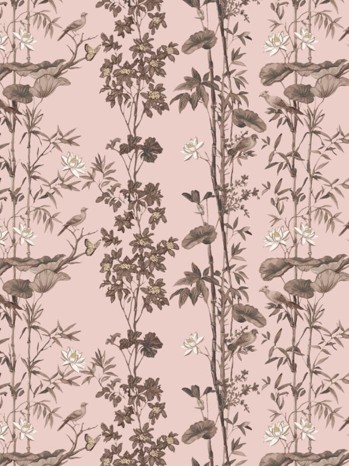 'Freedom' Wallpaper by Flint Wood & Hicks - Pink
