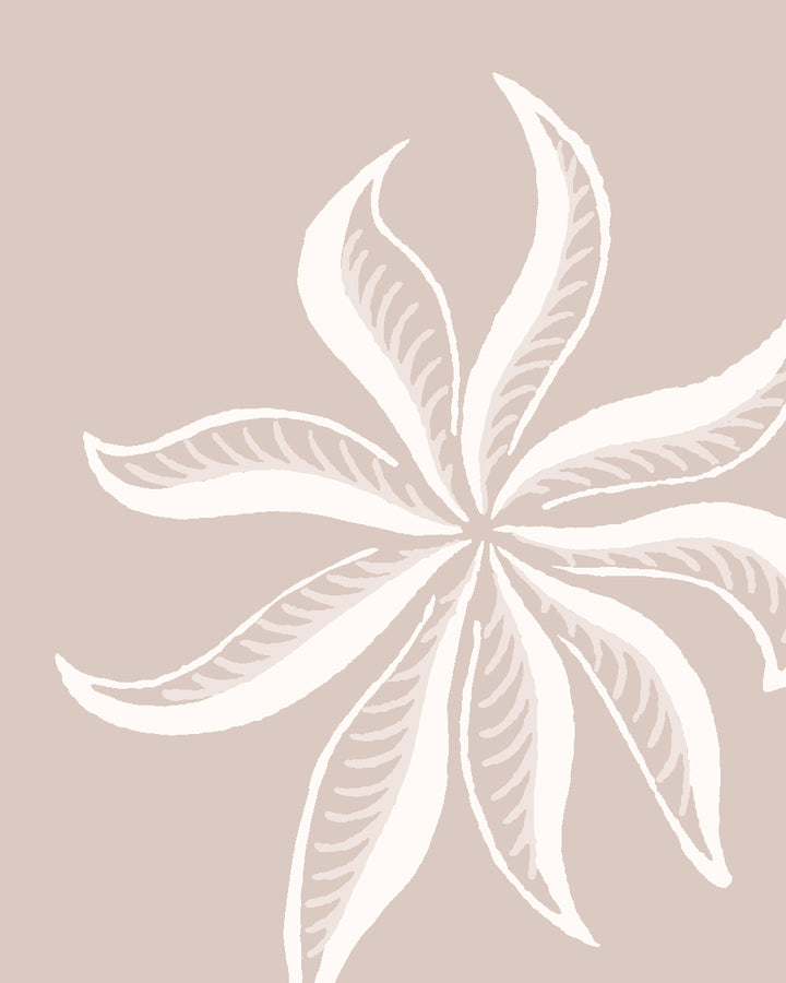 'Frisée' Wallpaper by Clare V. - Dove Bisque