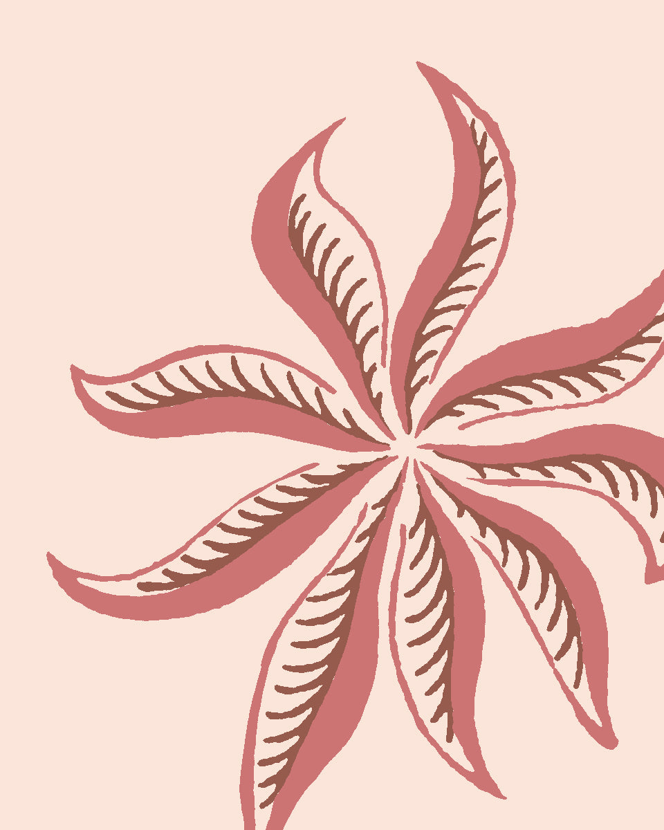 'Frisée' Wallpaper by Clare V. - Rouge Petal
