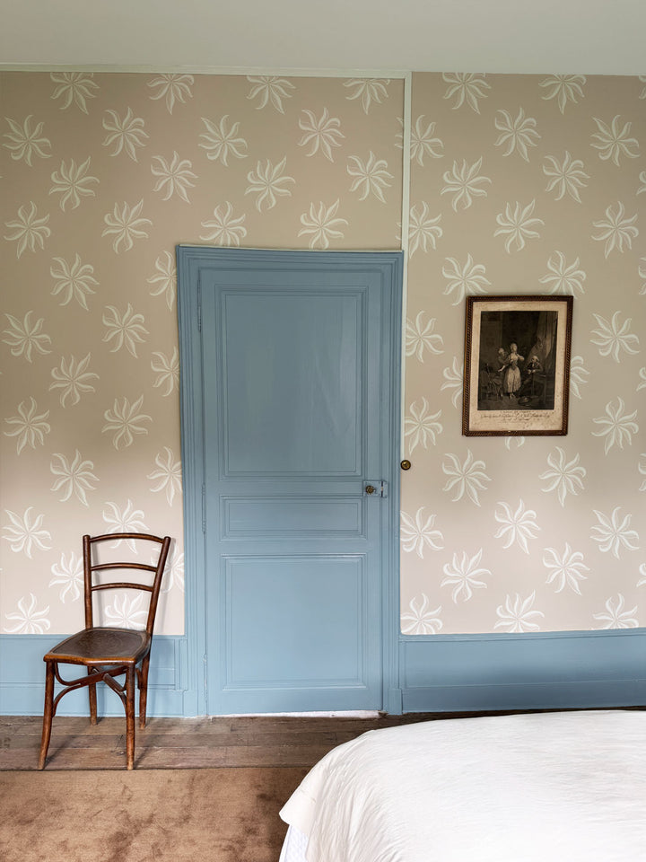 'Frisée' Wallpaper by Clare V. - Dove Bisque