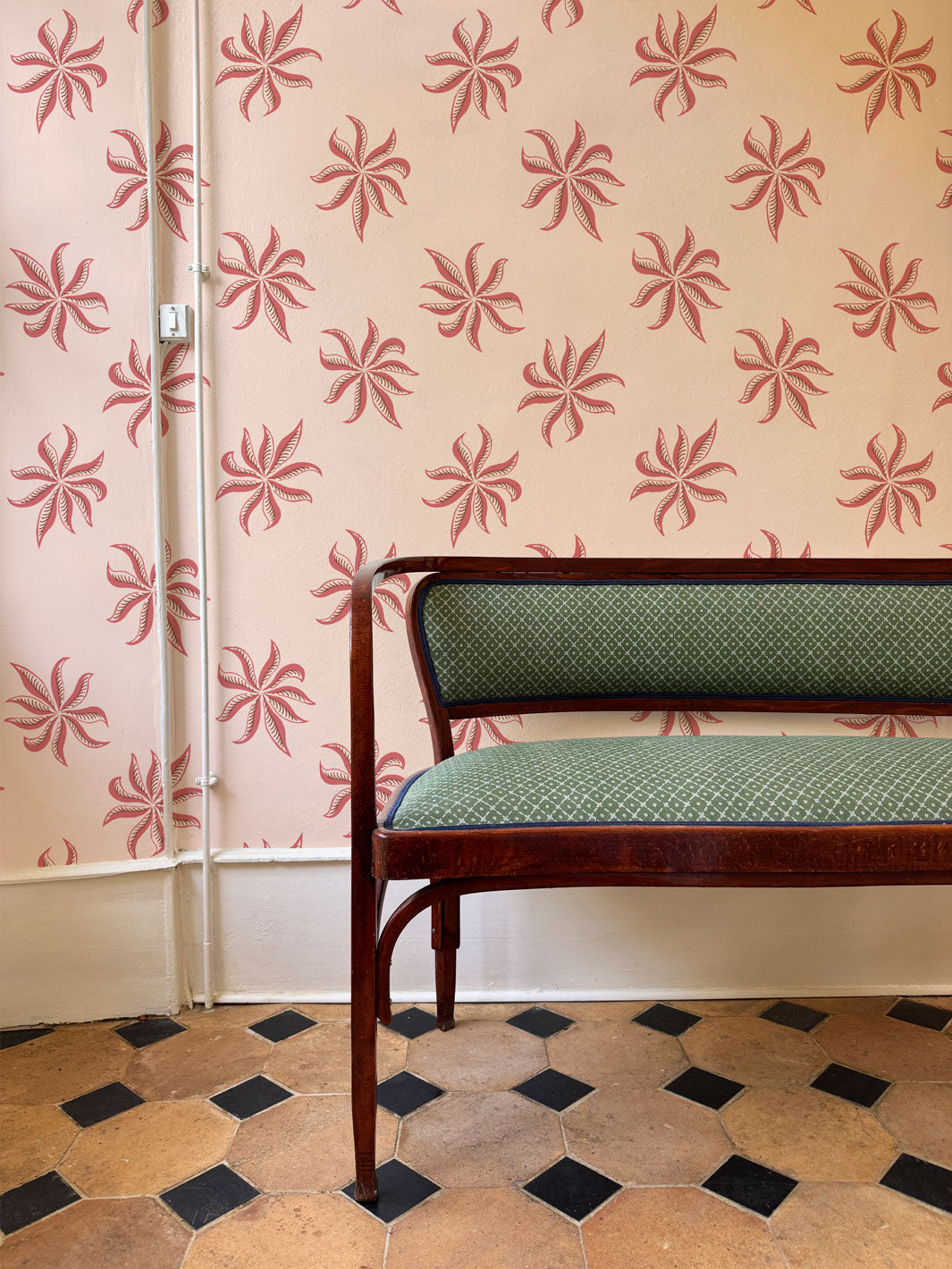'Frisée' Wallpaper by Clare V. - Rouge Petal