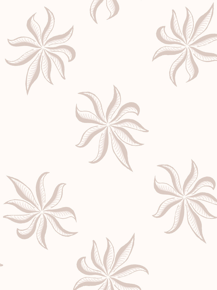 'Frisée' Wallpaper by Clare V. - Bisque Cream
