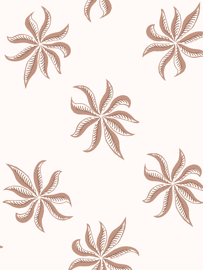 'Frisée' Wallpaper by Clare V. - Clay Cream