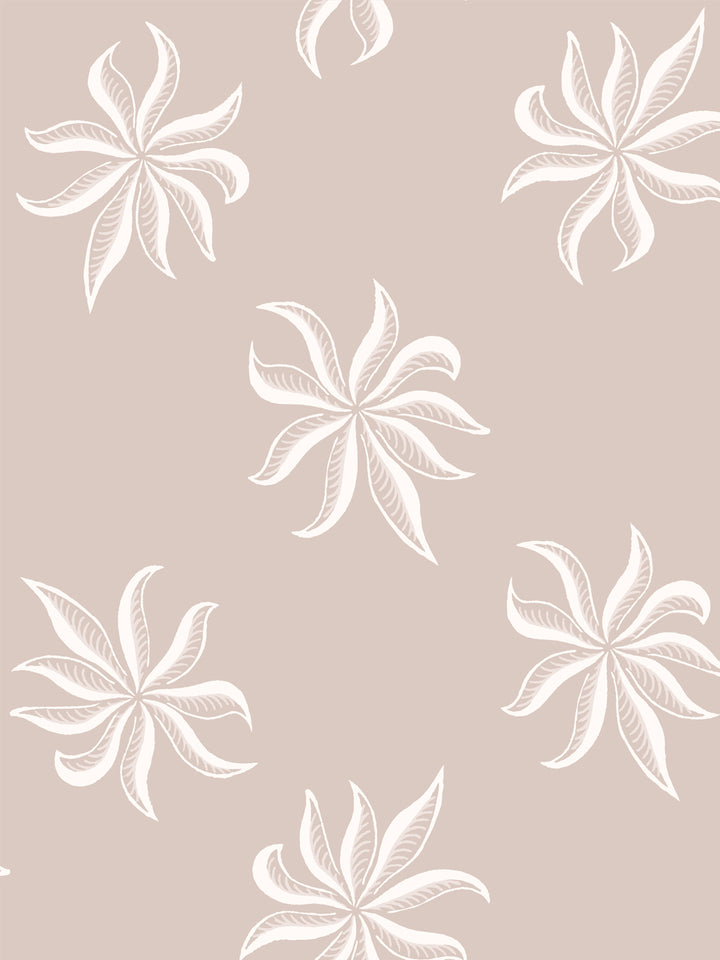 'Frisée' Wallpaper by Clare V. - Dove Bisque