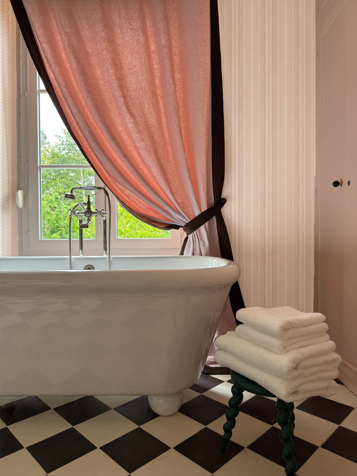 'Frivolité' Wallpaper by Clare V. - Ivory Dove