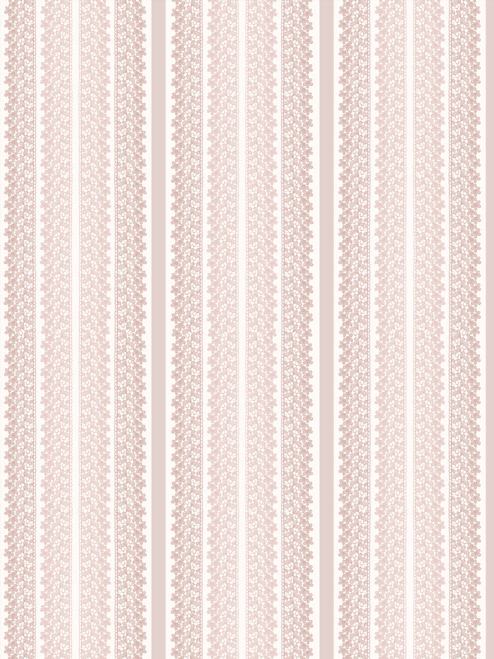 'Frivolité' Wallpaper by Clare V. - Bisque Cream