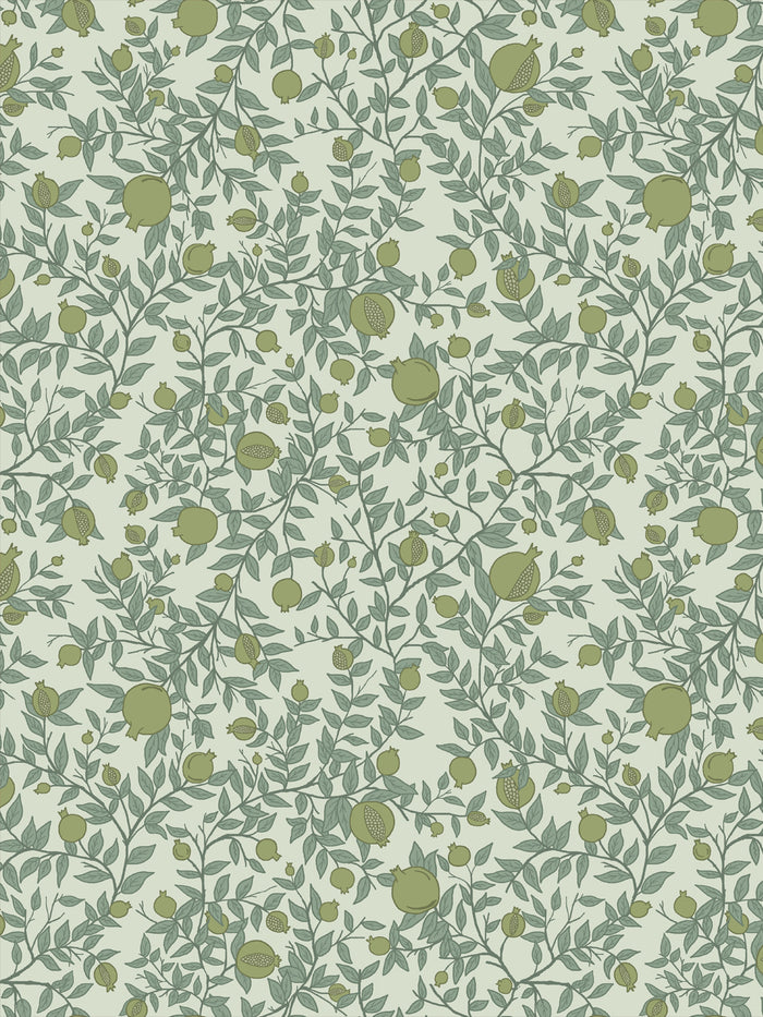 'Granada' Wallpaper by Wallshoppe - Eucalyptus Mist