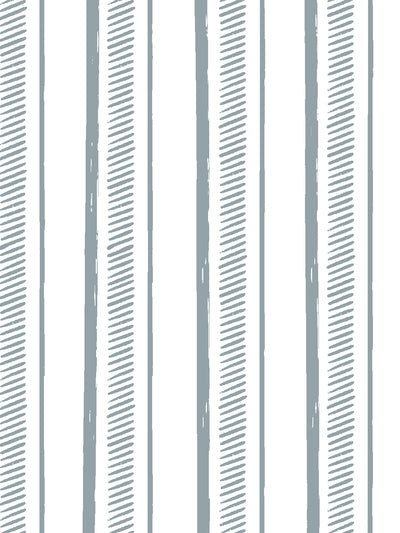 'Hatch Stripe' Wallpaper by Sugar Paper - Harbor