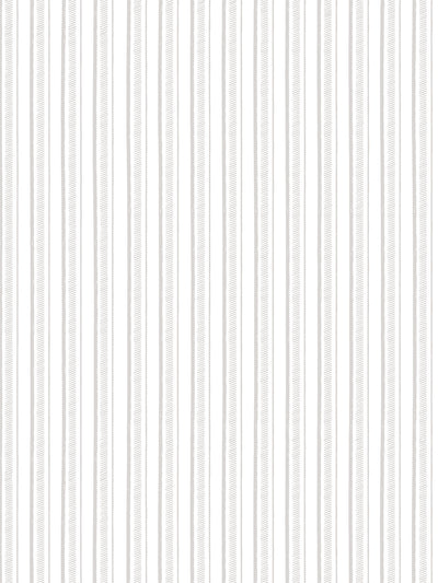 'Hatch Stripe' Wallpaper by Sugar Paper - Stone