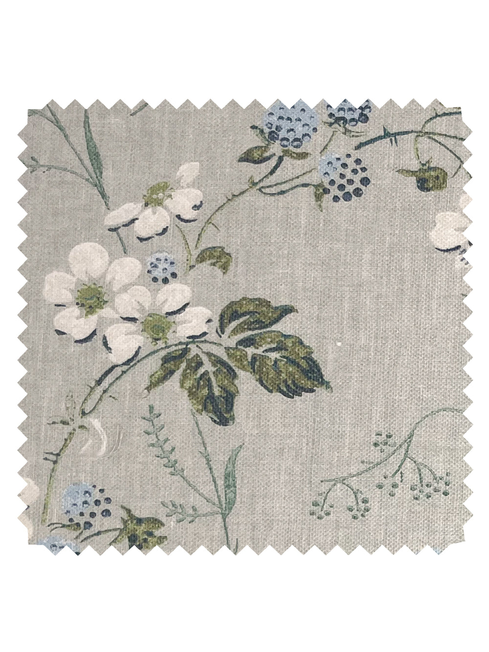 heaton linen fabric by nathan turner gray