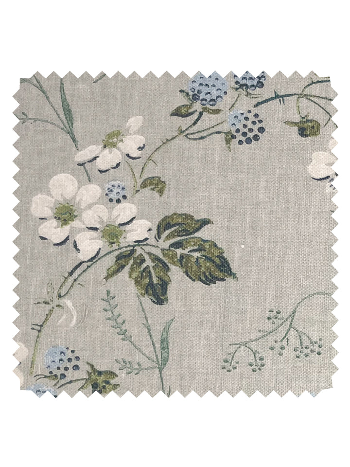 heaton linen fabric by nathan turner gray