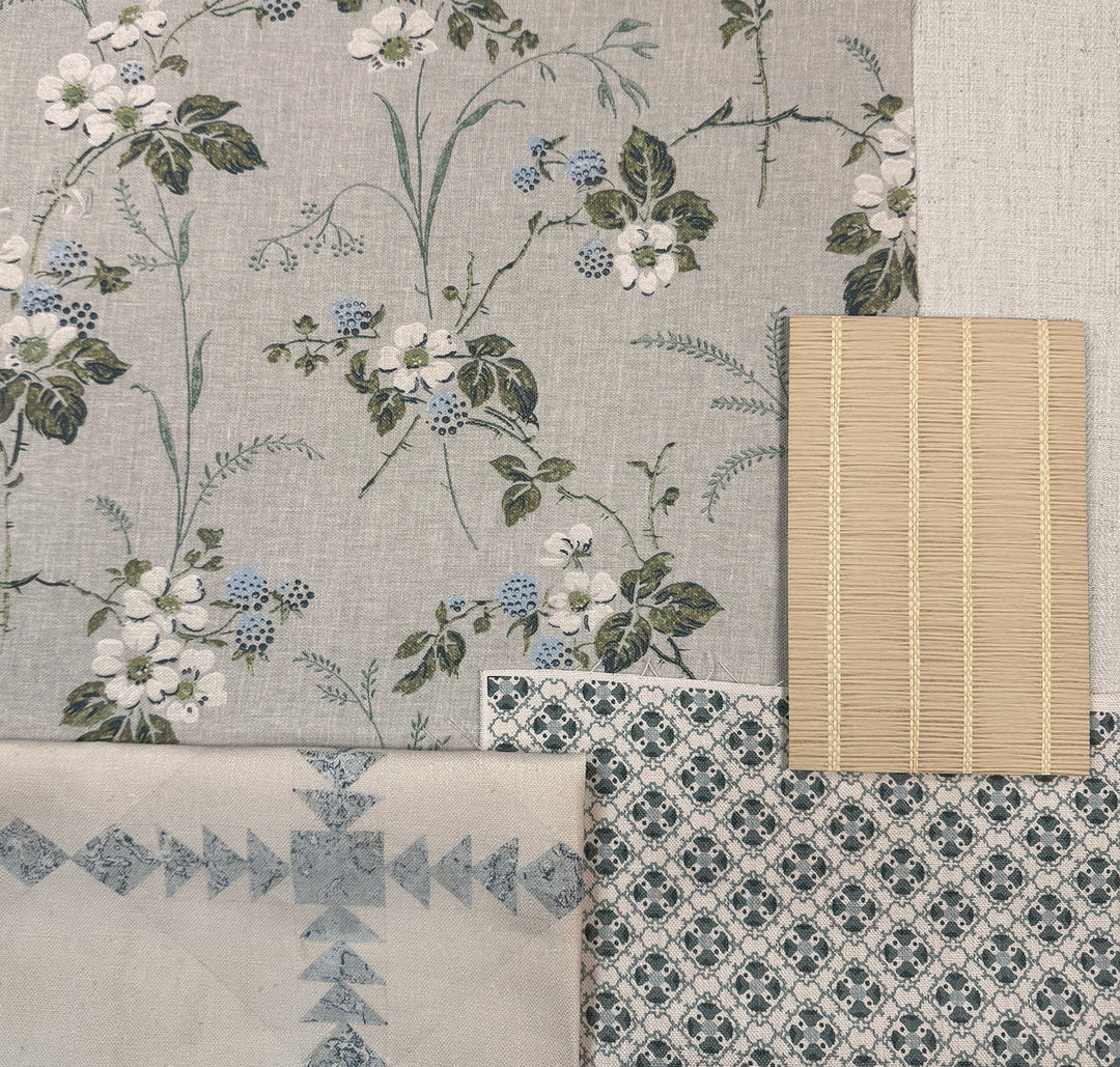 heaton linen fabric by nathan turner gray