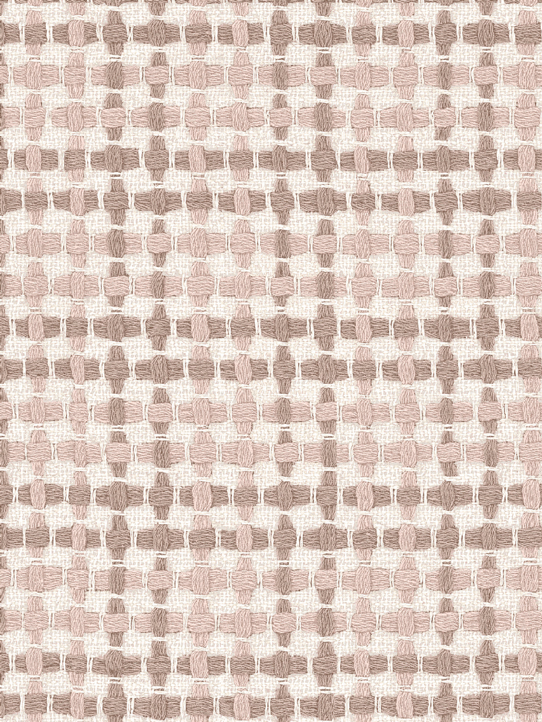 'Helen' Linen Fabric by Nathan Turner - Pink on Pink