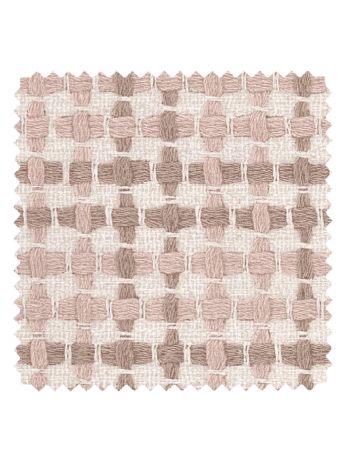 'Helen' Linen Fabric by Nathan Turner - Pink on Pink