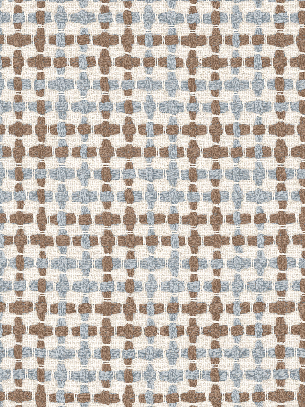 'Helen' Wallpaper by Nathan Turner - Blue Brown