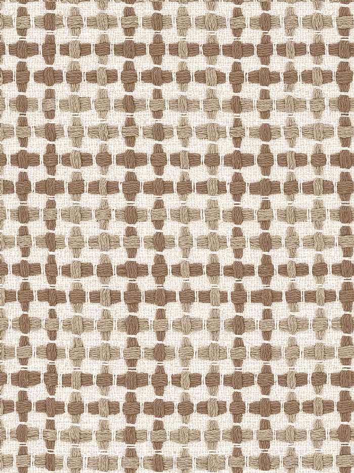 'Helen' Wallpaper by Nathan Turner - Brown on Brown